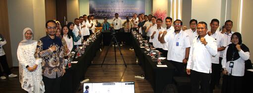 Kegiatan rapat rapat koordinasi Unit Pengelolaan Perikanan Wilayah Pengelolaan Perikanan Negara Republik Indonesia (UPP WPPNRI) 717 difasilitasi lewat pendanaan hibah gef 6 “the ecosystem approach to fisheries management (eafm) in eastern indonesia (fisheries management area (fma) - 715,717 & 718) components a, b, and d”