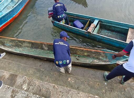 Pengukuran Kapal Perikanan di Ohoi Letvuan Maluku Tenggara