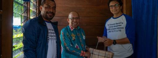 Kepala Dinas Perikanan Kabupaten Seram Bagian Timur, Maluku Ramli Sibualamo mengapresiasi sosialisasi yang dilakukan KKP bersama GEF 6 CFI