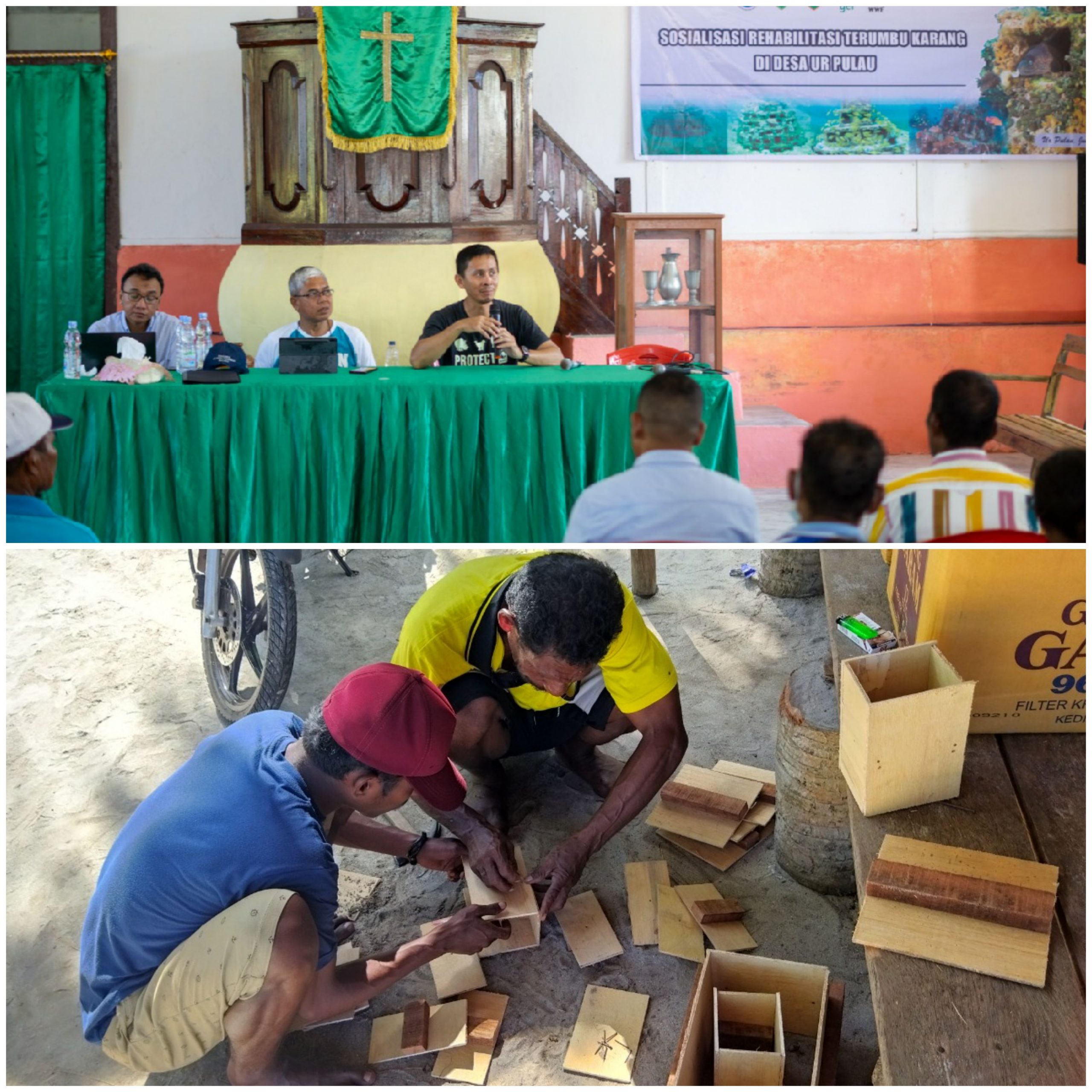 Kementerian Kelautan dan Perikanan (KKP) melalui Direktorat Jenderal Perikanan Tangkap (DJPT) bersama  Global Environment Facility (GEF) Coastal Fisheries Initiative (CFI) Indonesia.